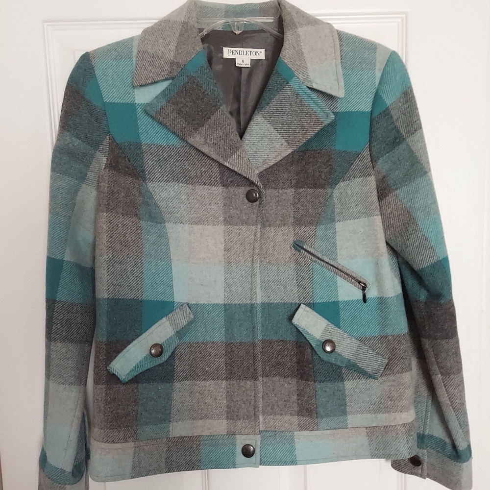 Pendleton Vintage Plaid Jacket